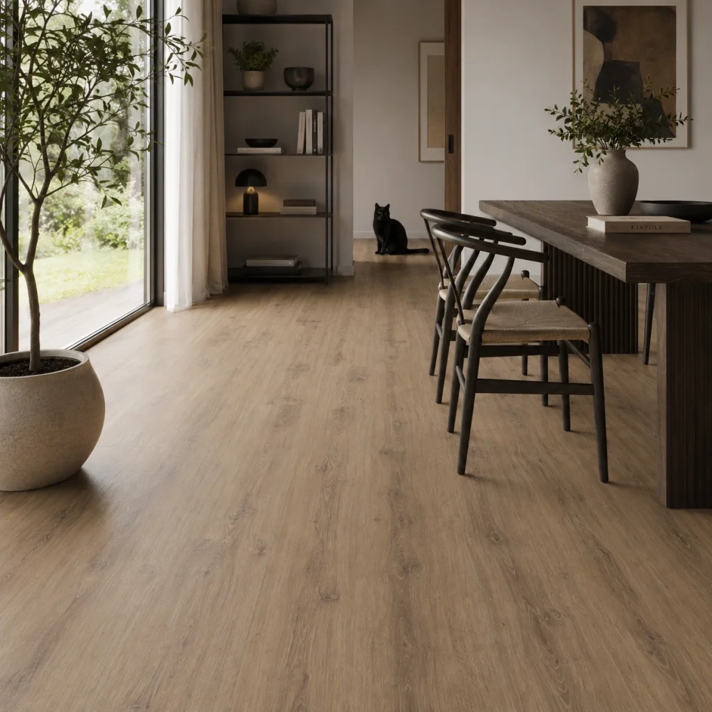 European Oak 04870LA 1219x178x4+1mm Klasa 32 5 mm, 400086193, Panele winylowe z podkładem, Unilin