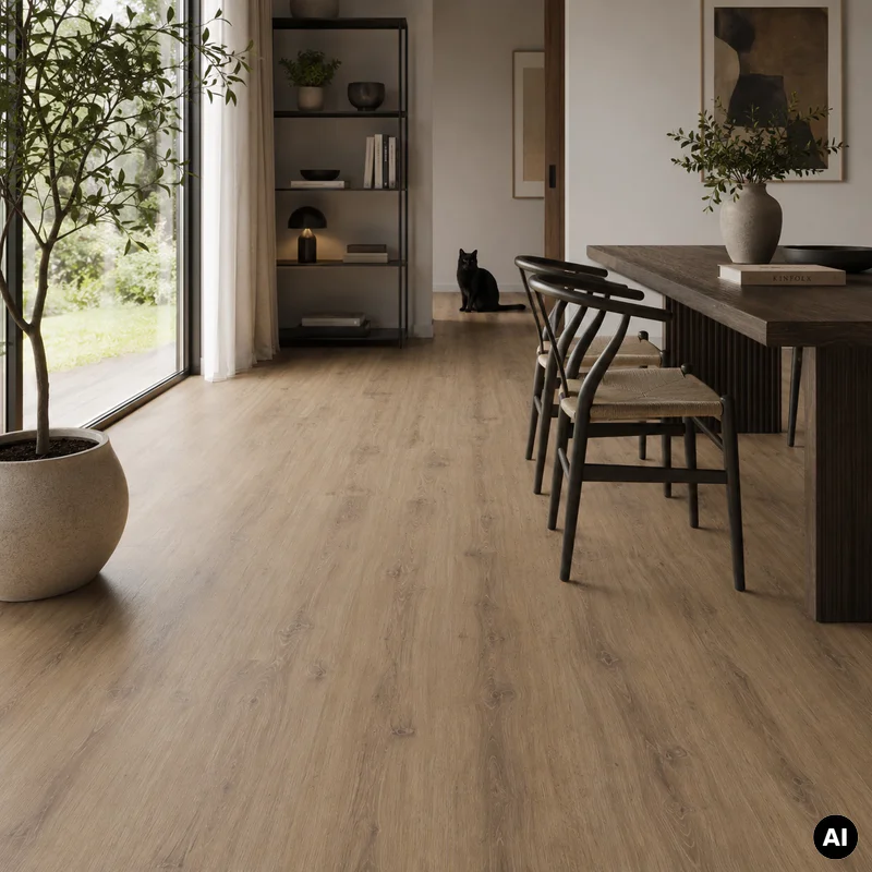 Panele winylowe z podkładem European Oak Klasa 32 5 mm, 400