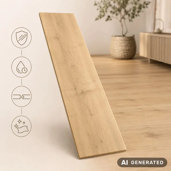 Panele podłogowe Dąb Nowoczesny Naturalny 8 mm AC4, 86BP-5