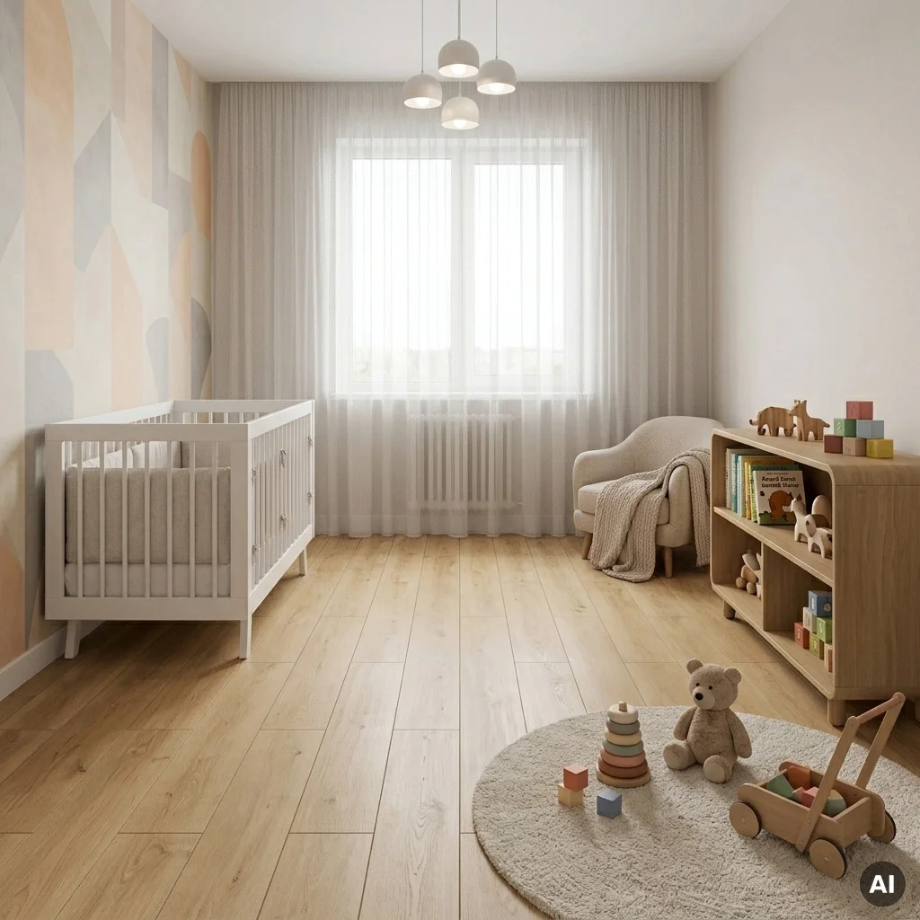 Panele podłogowe Dąb Nowoczesny 8 mm AC4, 86BP-59884, Panele podłogowe, Modern Classic Design, Modern Classic