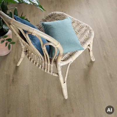 Panele winylowe Lumber Fauve 3.4 mm, 36681096