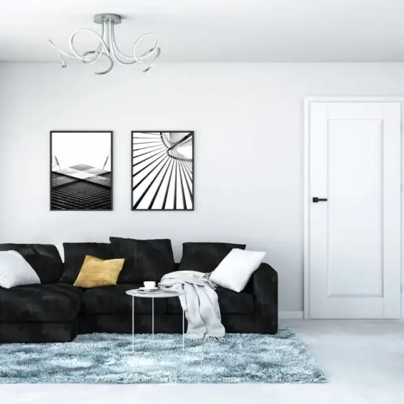 Drzwi DRE Estra 5 lewe 80 cm przylgowe z podcięciem wentyla