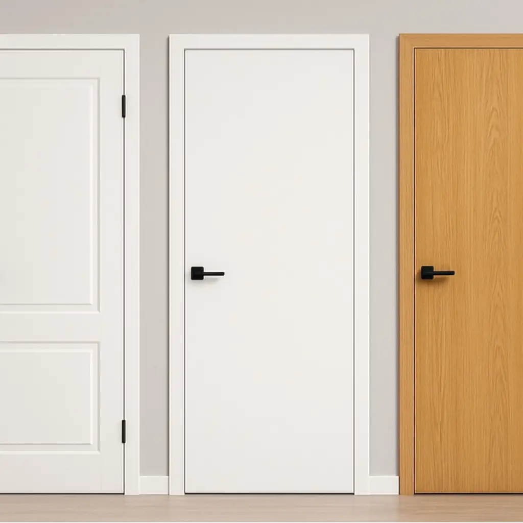 Drzwi wewnętrzne przylgowe 70,80,90 Lewe Prawe, Drzwi wewnętrzne