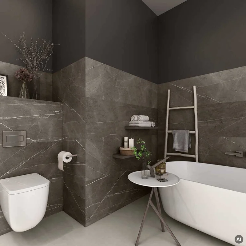 Panele winylowe Caletta Moonstone Grey Kamień szary TAK, 64