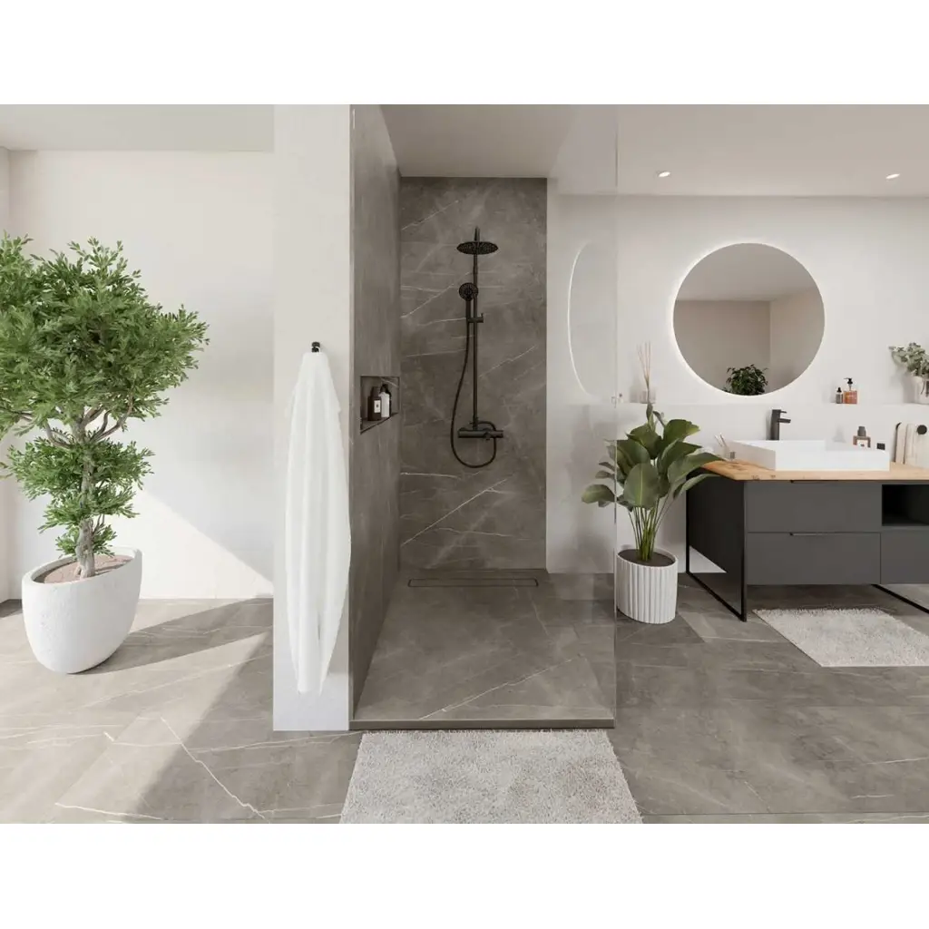 Panele winylowe Marmi Magallan Grey Kamień jasny szary 64865 Klasa 34 3 mm, Panele Winylowe, Classen Ceramin, Classen