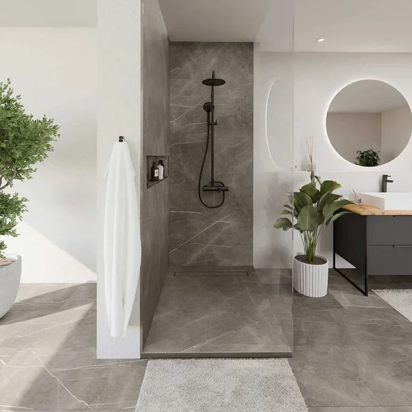 Panele winylowe Marmi Magallan Grey Szary 3 mm Klasa 34, 648