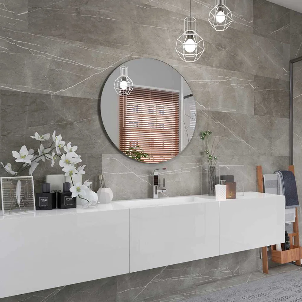 Panele winylowe Marmi Magallan Grey Kamień jasny szary Klasa 34 3 mm TAK, 64865, Panele Winylowe, Classen Ceramin, Classen