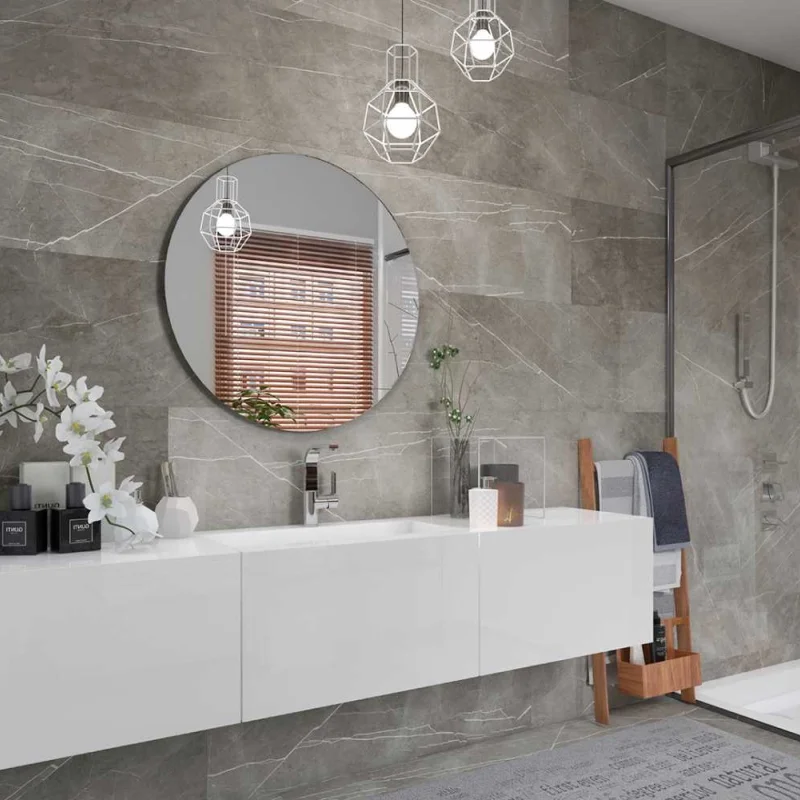 Panele winylowe Marmi Magallan Grey Kamień jasny szary 6486