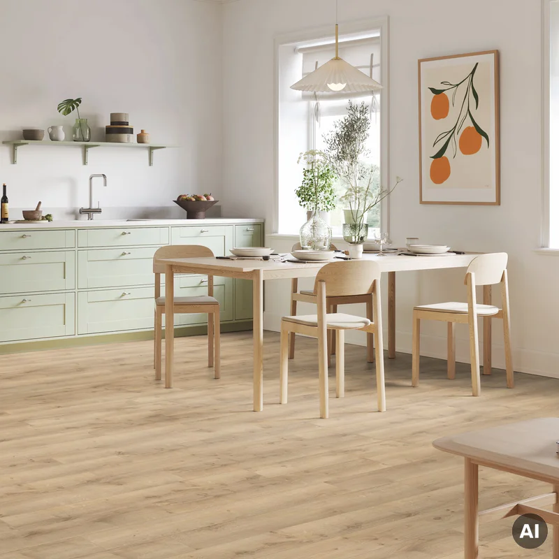 CLASSICS Rustic Oak Beige 1200 x 200mm Ciemny 2.5 mm Klasa