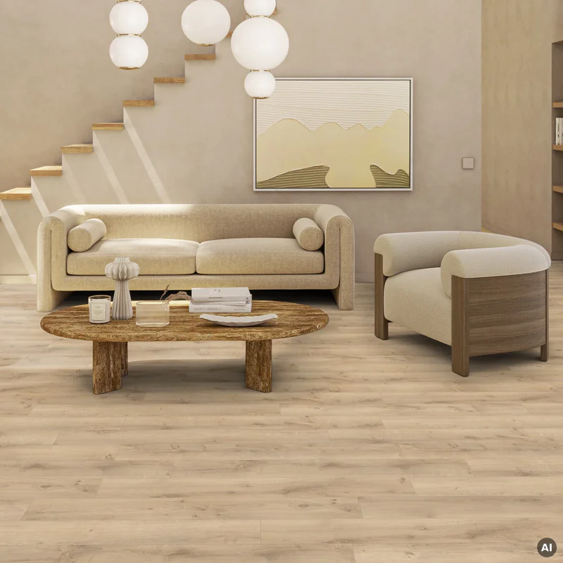 CLASSICS Rustic Oak Beige 1200 x 200mm Klasa 33 2.5 mm, 245