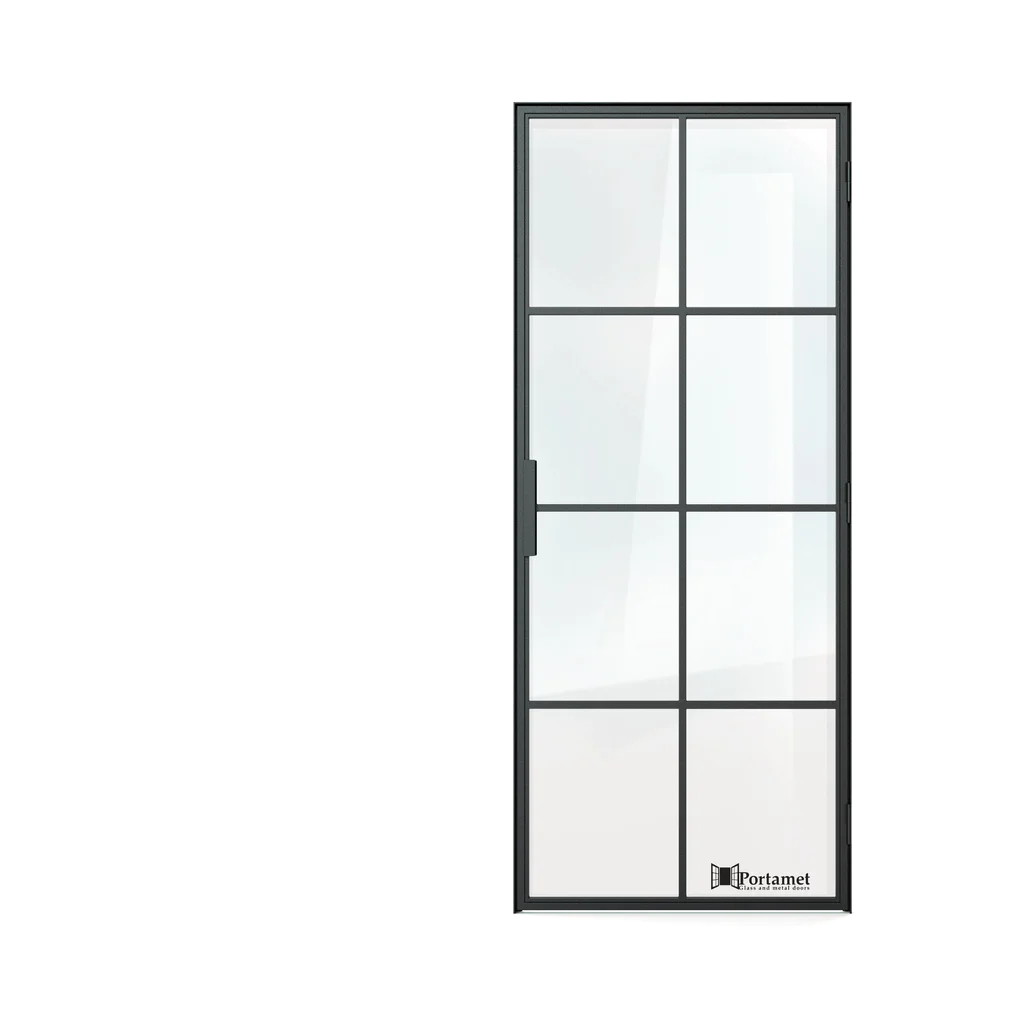 Drzwi loftowe Portamet Oslo 80 Prawe Szyby przezroczyste 4x2, 5900000137940, Drzwi loftowe Portamet Oslo 80 Prawe Szyby przezroczyste 4x2