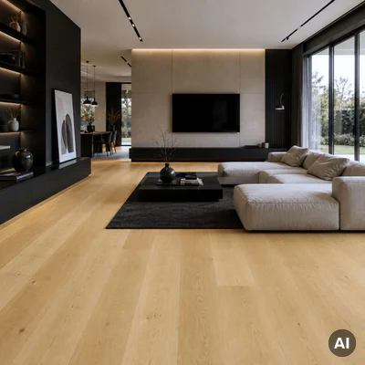 Podłoga drewniana Dąb Brushed Bevelled 14 mm, BC1-DBE1-OX4-XXR-K14180-F