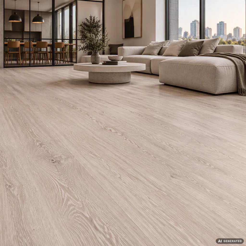 Podłoga Vinylowa White Oak Light Jasny 5 mm Klasa 33, 24804102, Panele podłogowe, Tarkett