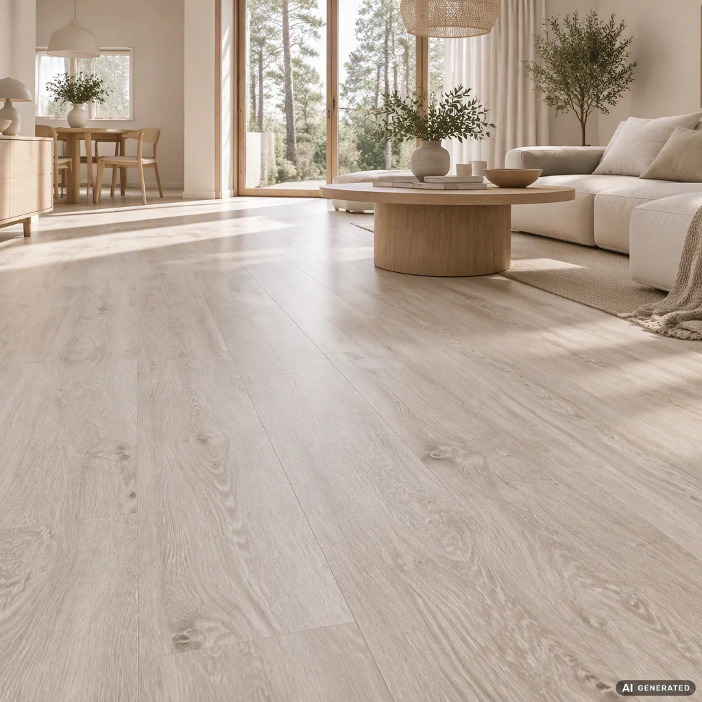 Podłoga Vinylowa White Oak Light Jasny 5 mm Klasa 33, 24804102, Panele podłogowe, Tarkett